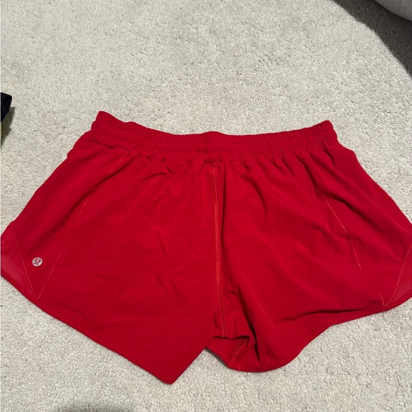 Red Hotty Hot 4 Inch Shorts - Picture 2 of 2